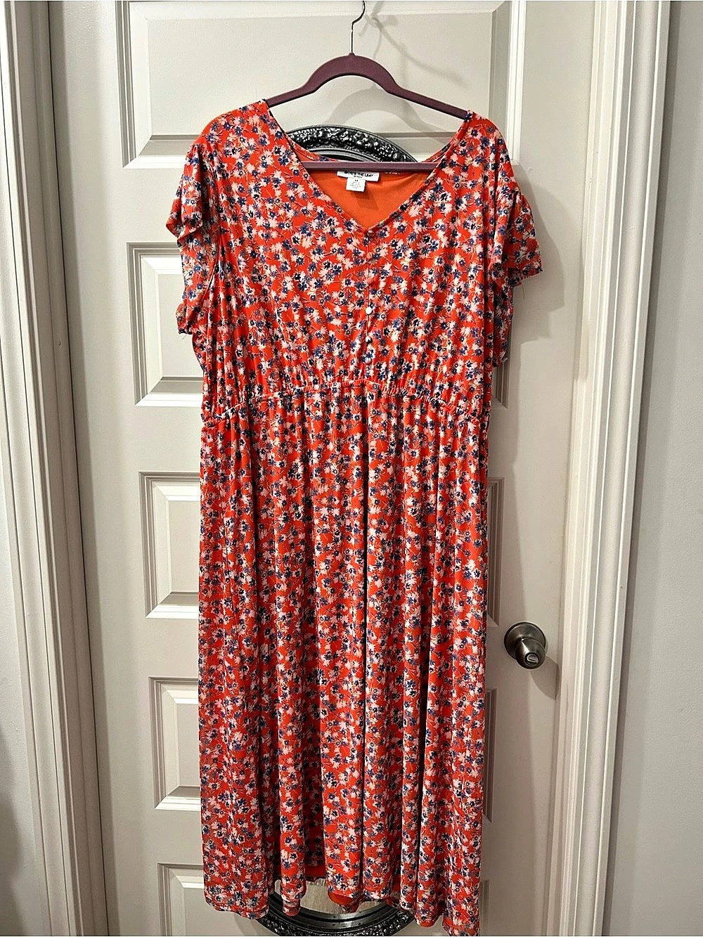 Skye's the Limit Floral Maxi Dress Size 3X Like New